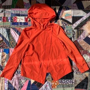 Last call! Adidas SLVR Orange Asymmetrical Activewear Jacket